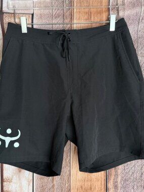 Ten Thousand Shorts Foundation No Liner Black Athletic Training Gym Large NWT
